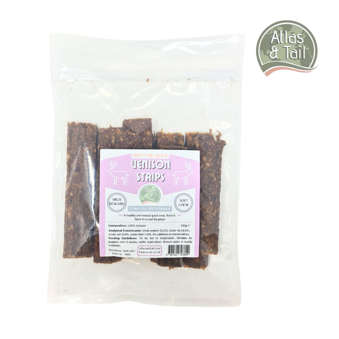 Venison Strips 100g