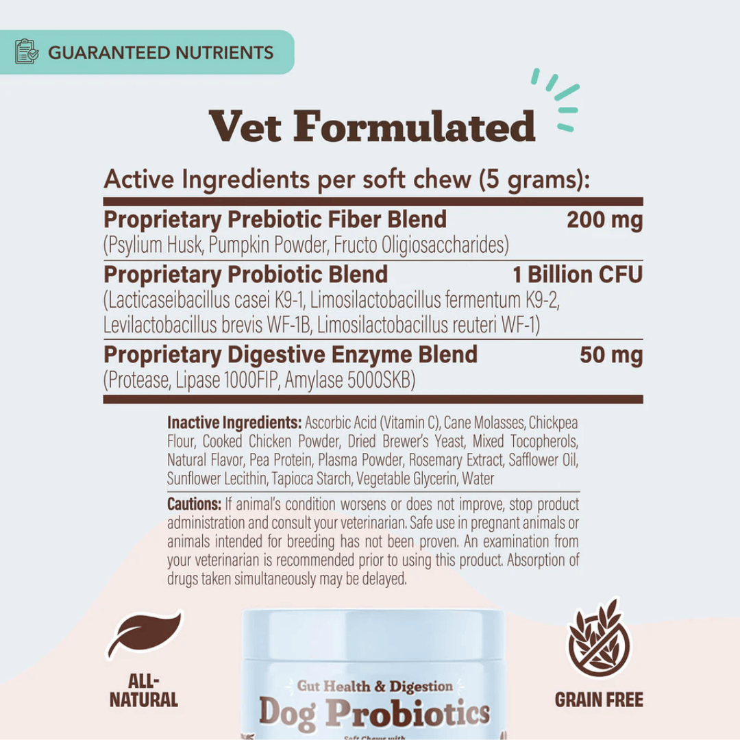 Natural Dog Company Probiotic Chews