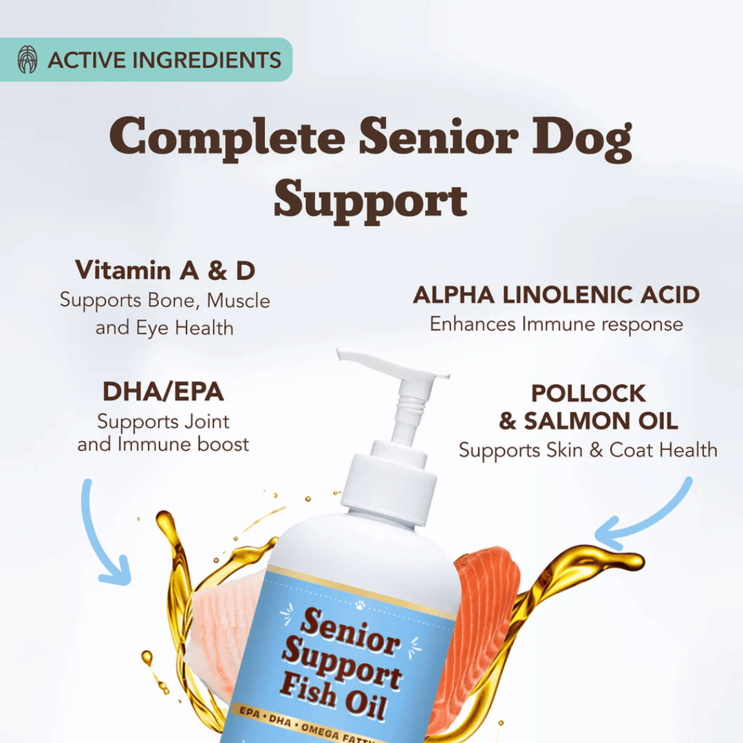 Natural Dog Company Senior Support Fish Oil