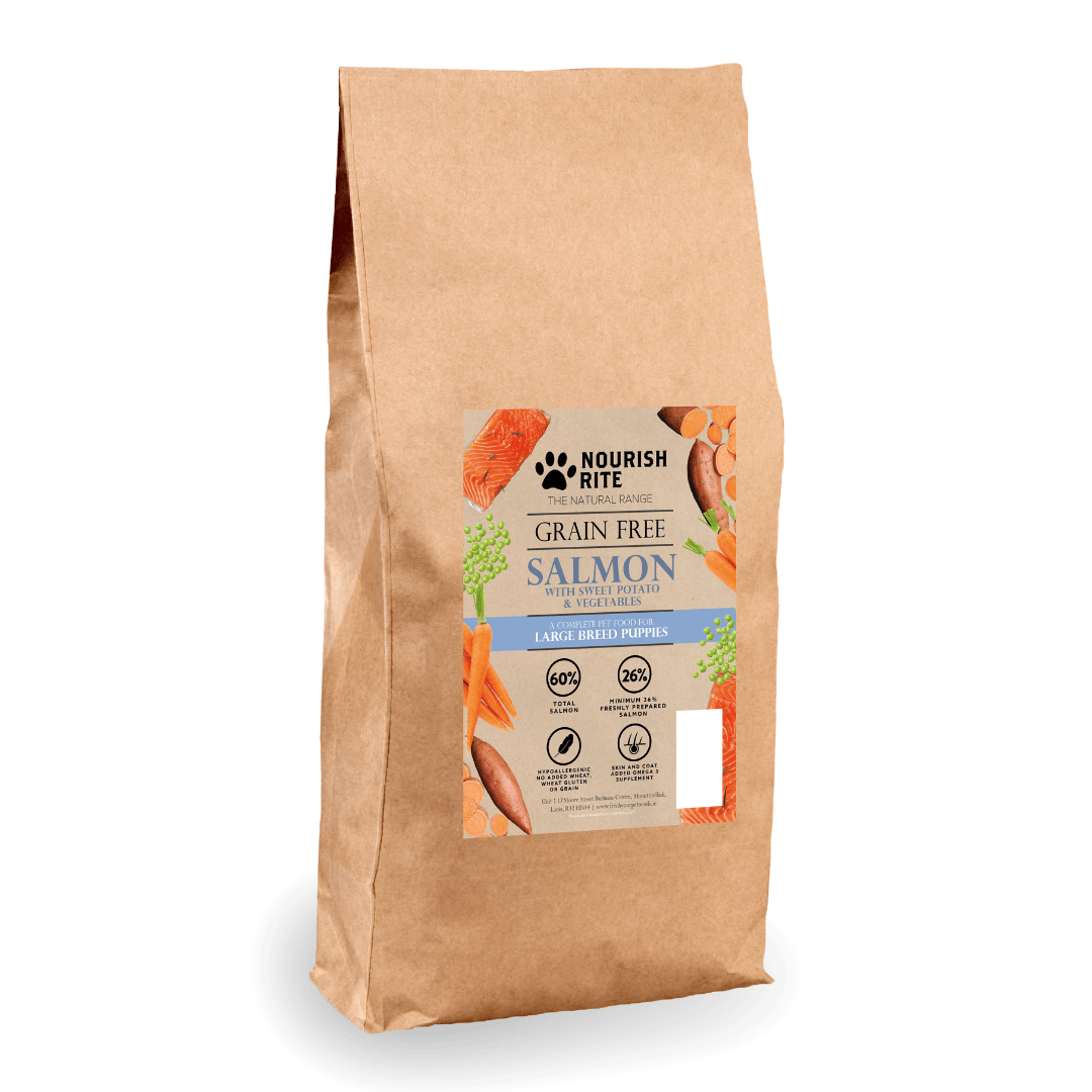 Nourish Rite Grain Free Large Breed Puppy Food - Salmon