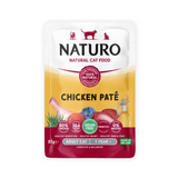 Sachet of Naturo Grain Free Chicken Pate for cats