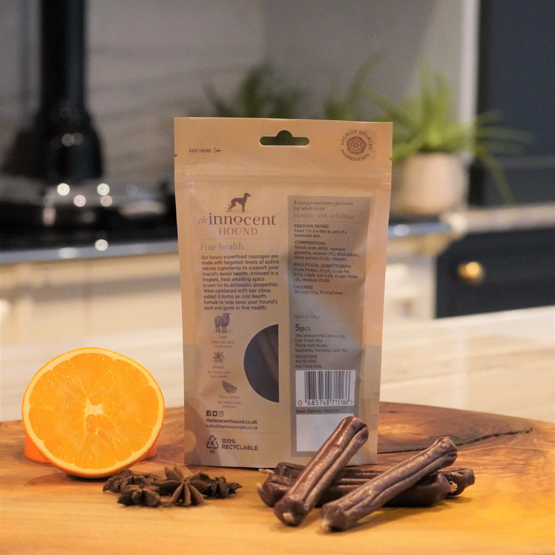 Innocent Hound Dental Support Sausages