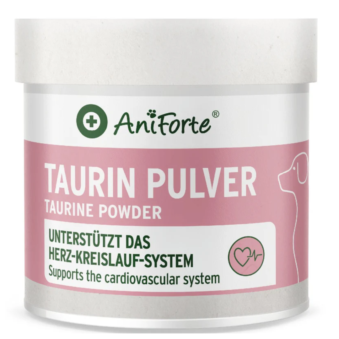 Aniforte Taurine Power for dogs against a white background