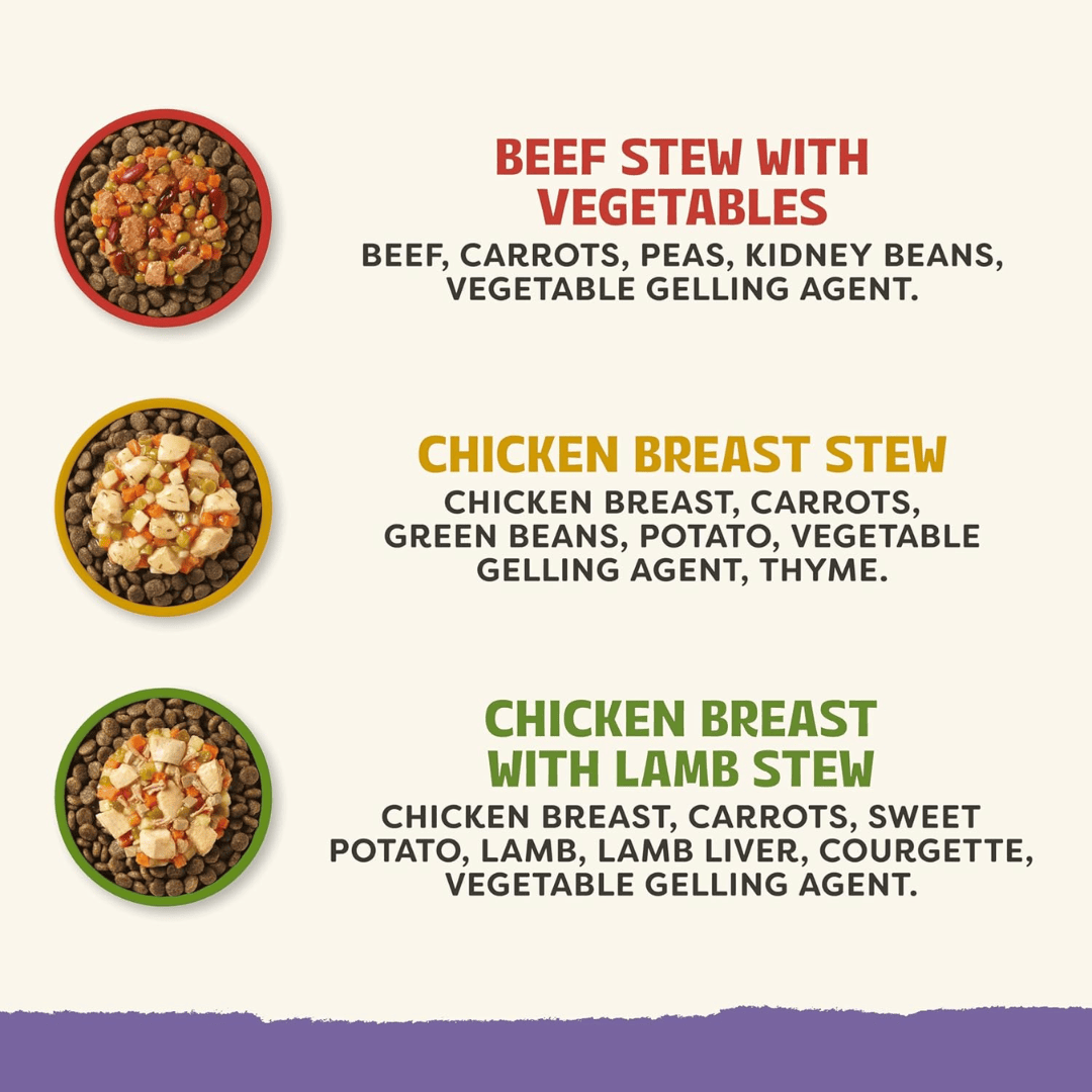 Applaws Dog Taste Toppers Stew Multipack - Variety Collection 8 x 156g