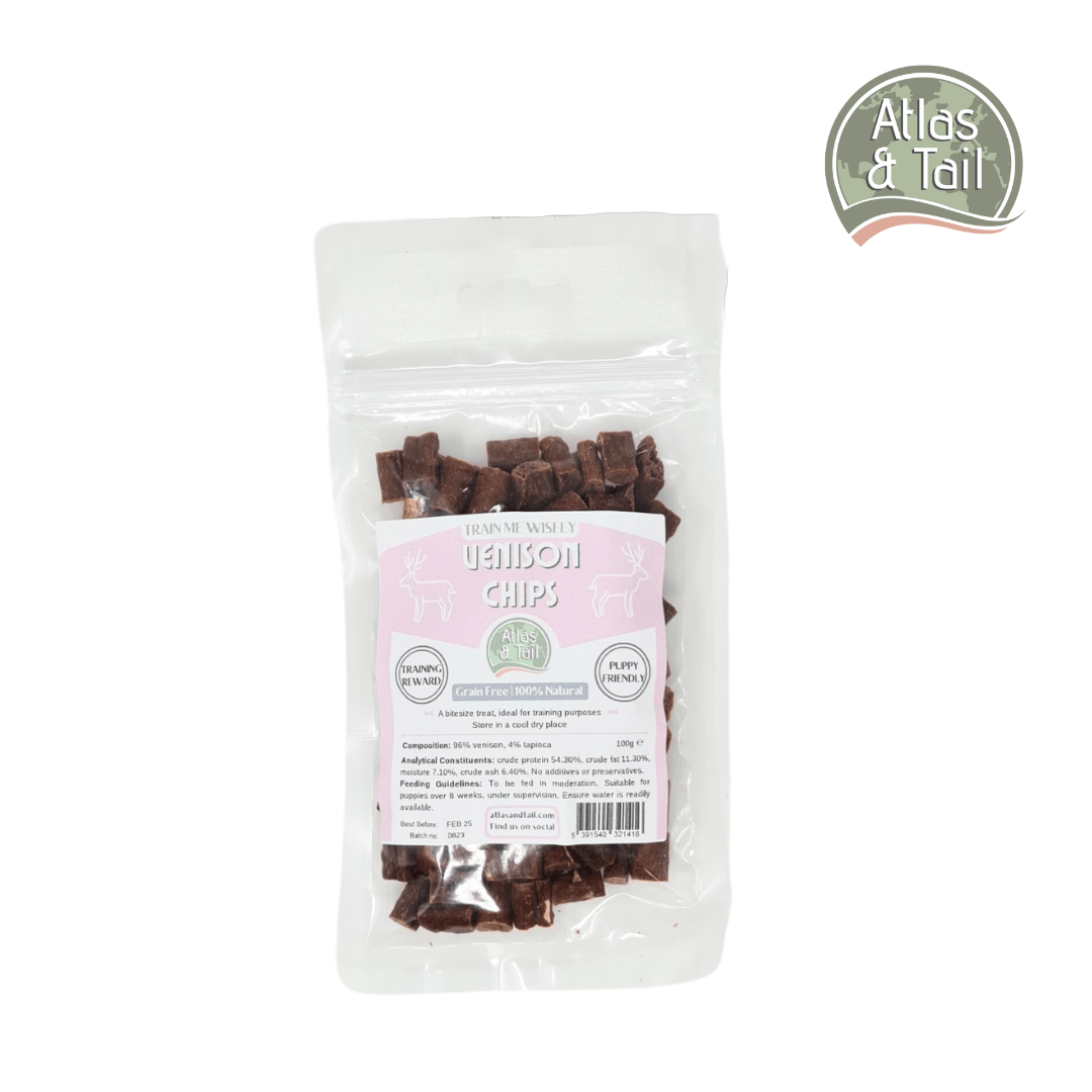 Venison Chips - Training Treats 100g