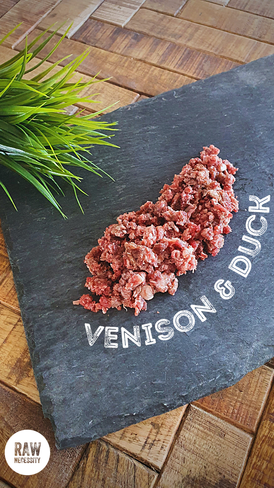 Raw Necessity Wild Venison and Duck 80:10:10 Complete 1kg