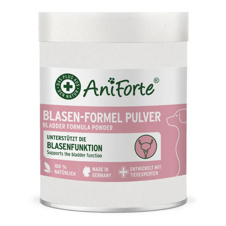Aniforte Bladder Formula for dogs 100g tub.