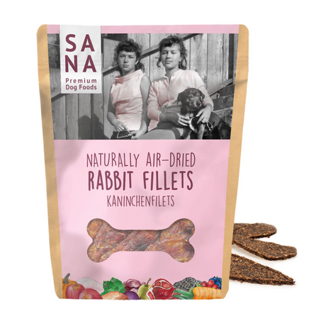 Bag of Sana naturally air-dried Rabbit Fillets.