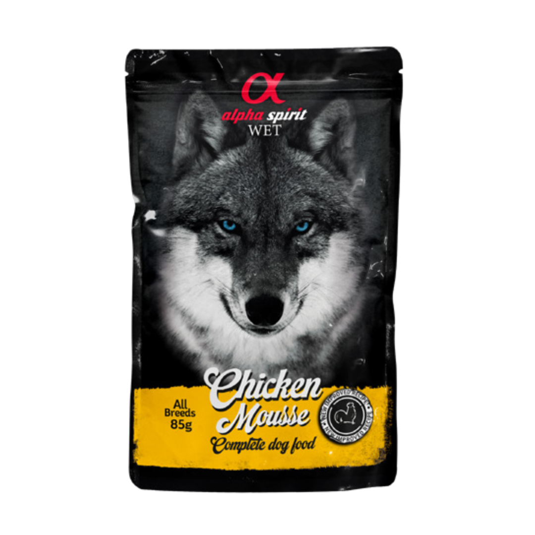 Alpha Spirit Chicken Mousse Dog Food