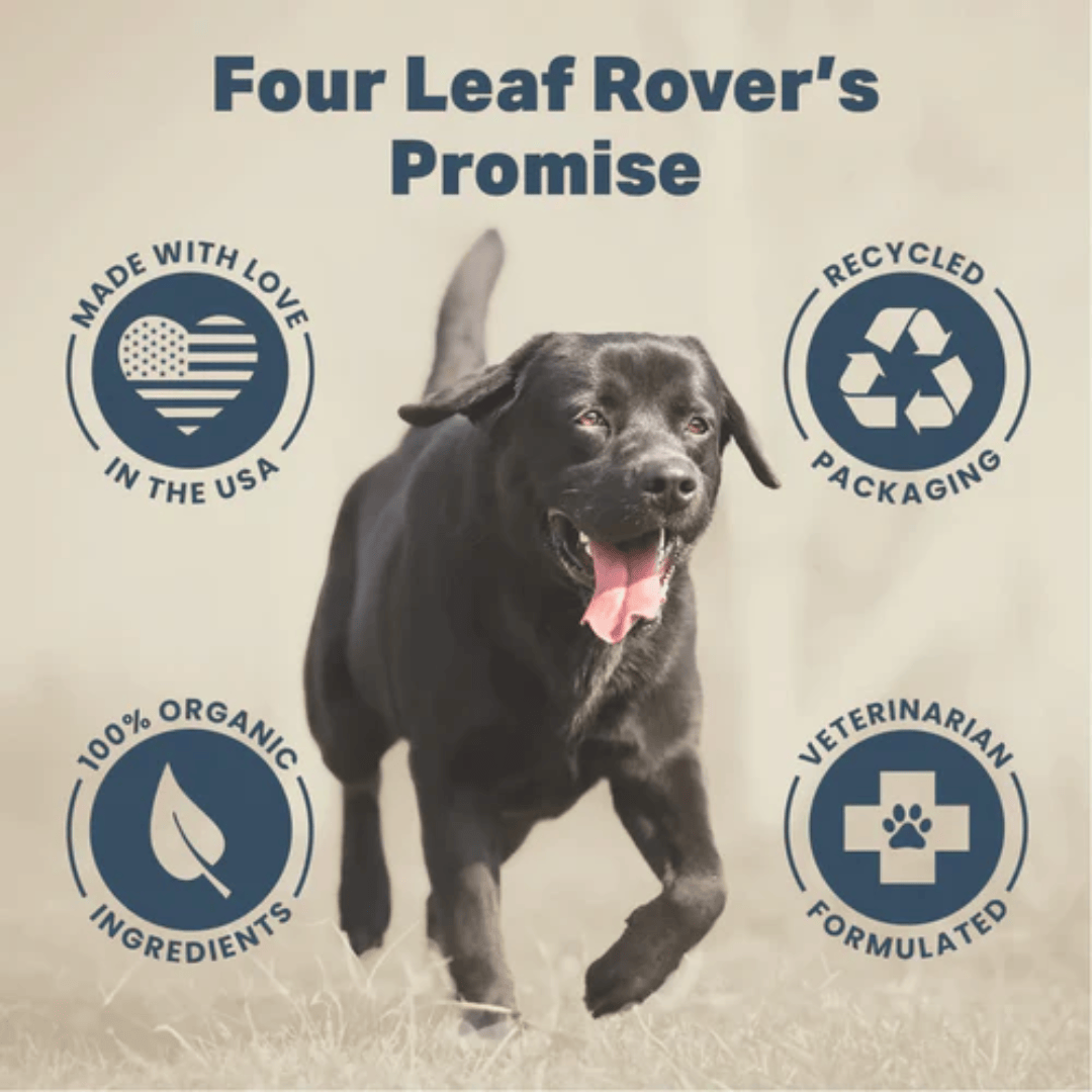 An infographic by Four Leaf Rover showing the promises their brand tries to uphold