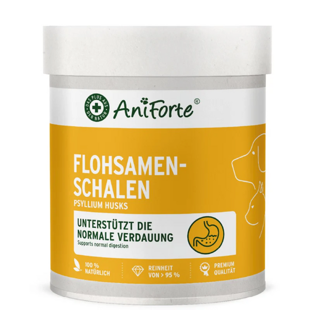 Aniforte Psyllium Husks against a white background