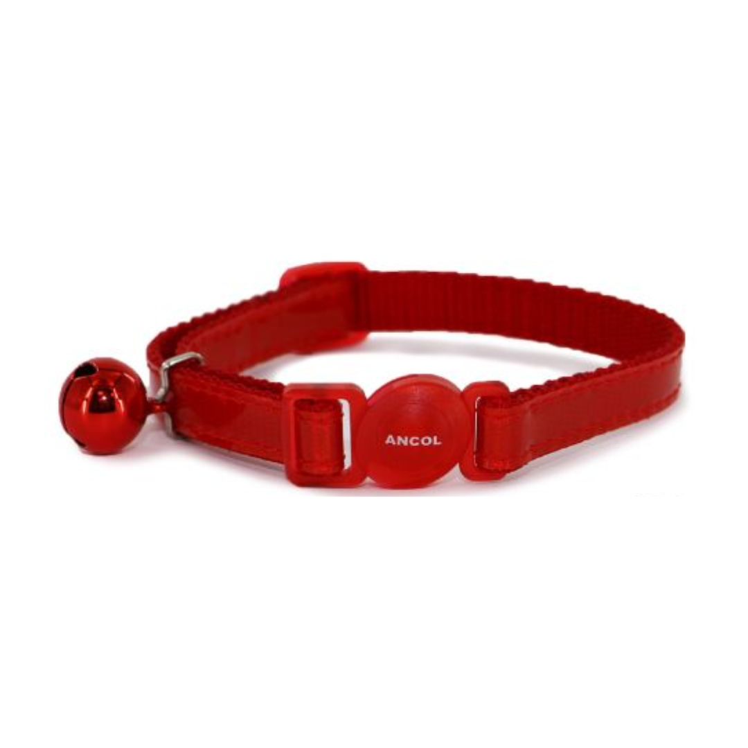 Red Reflective Safety Cat Collar