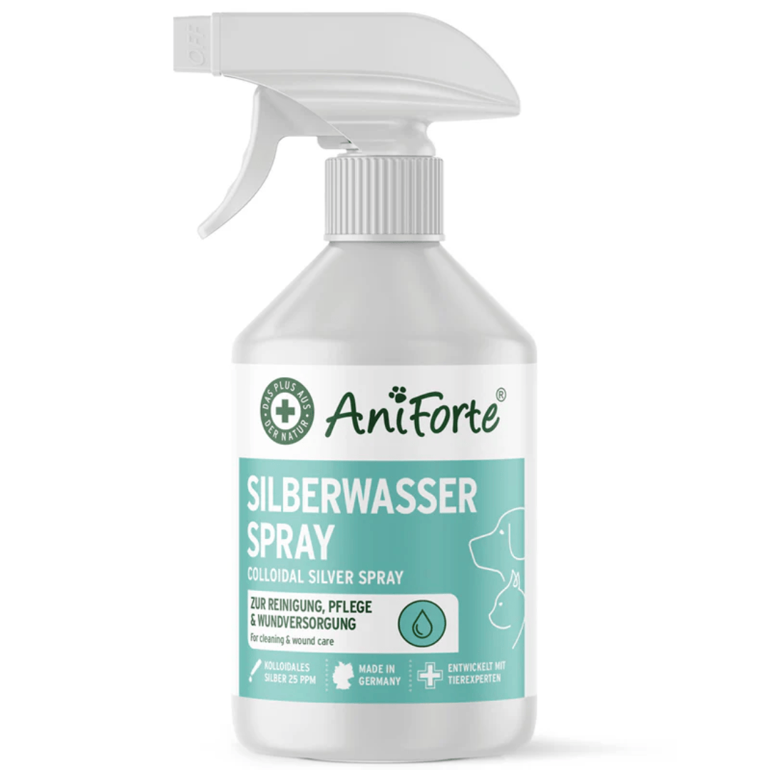 The Aniforte Silver Water Spray. This product comes with a spray top for ease of use