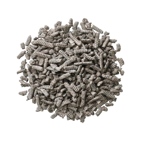 A small mound of Breeder Celect Plus Kitten Litter