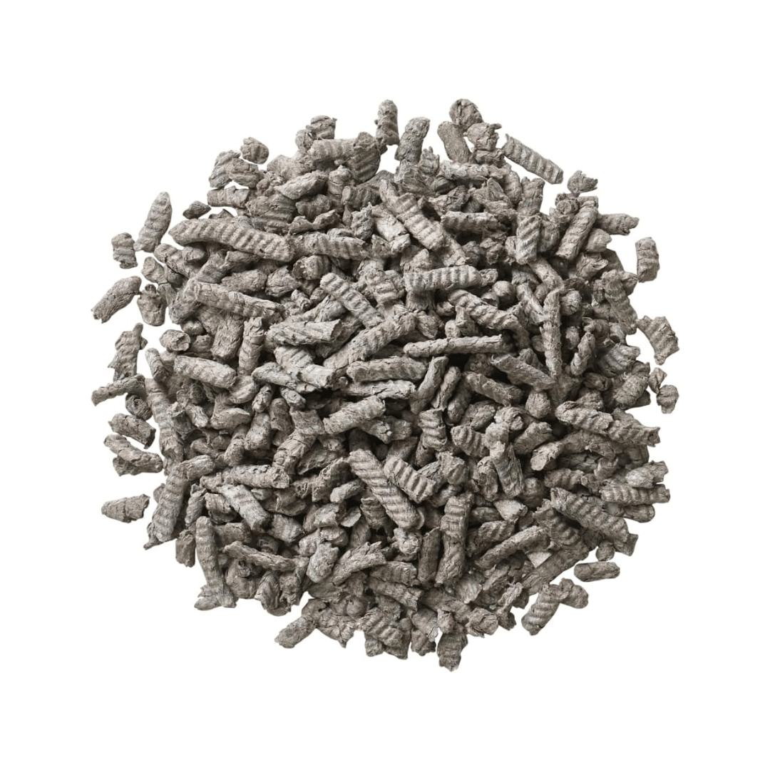 A small mound of Breeder Celect Plus Kitten Litter