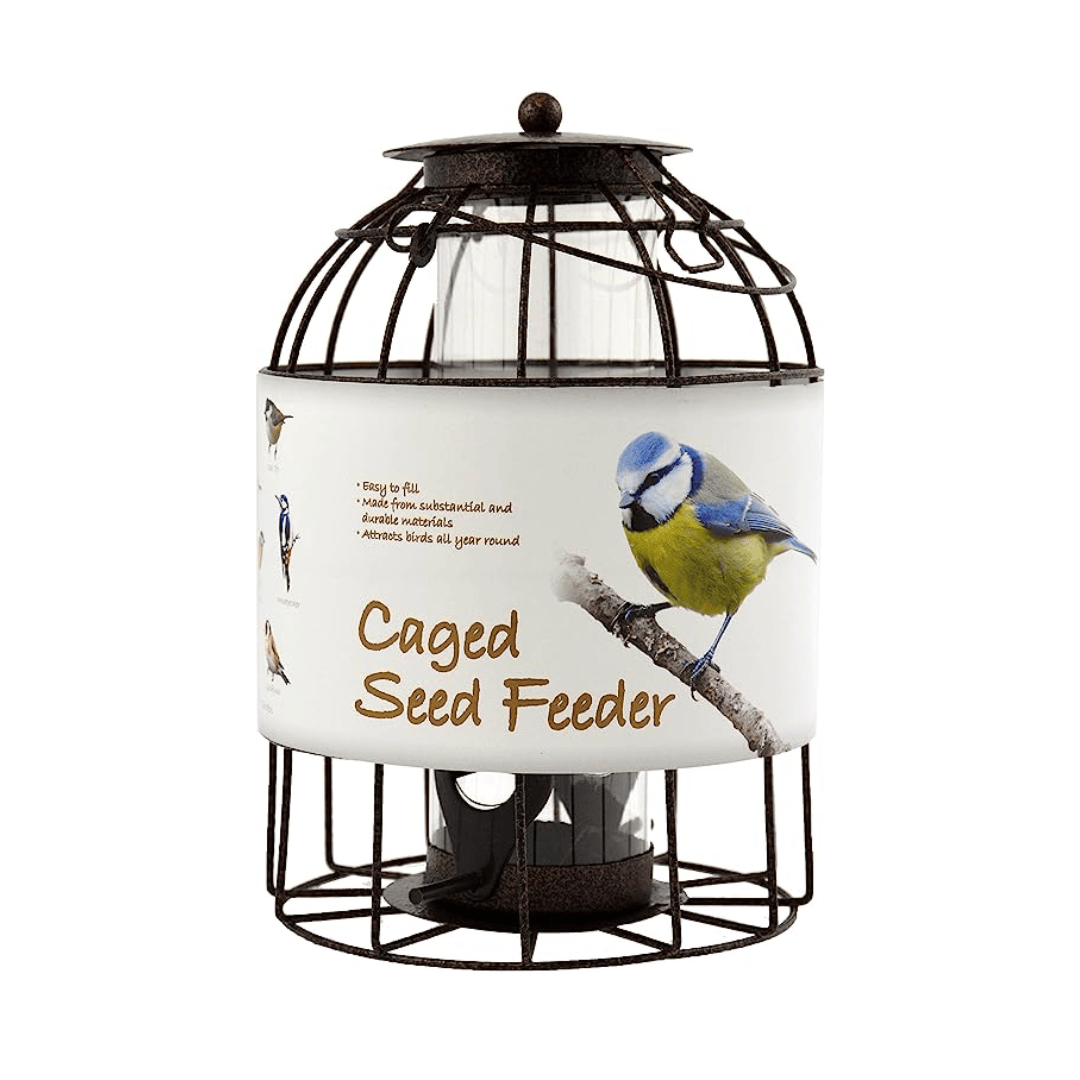 Caged Seed Feeder