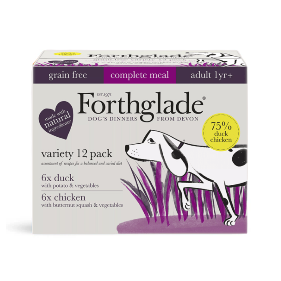 Forthglade Variety Pack | Grain Free Duck & Chicken