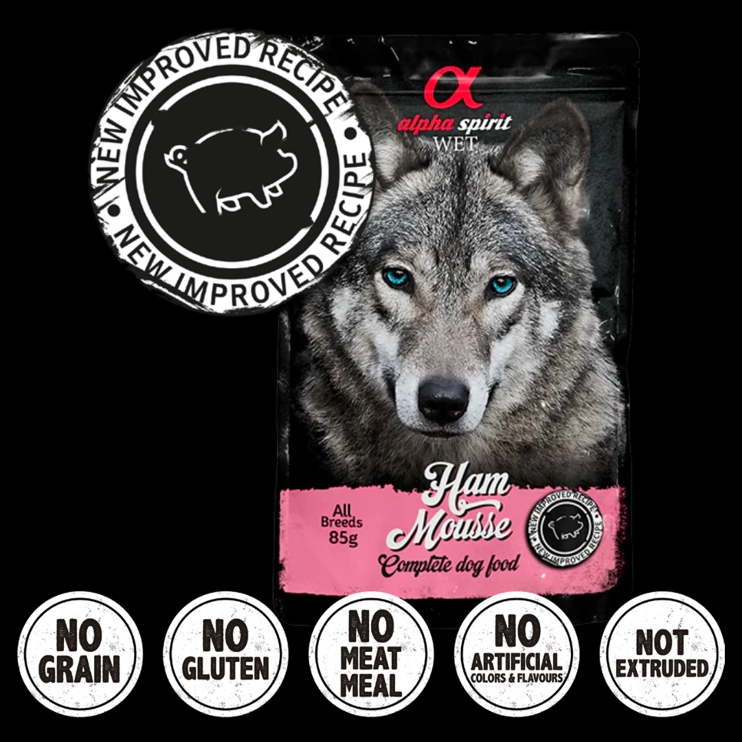 Alpha Spirit Ham Mousse Dog Food