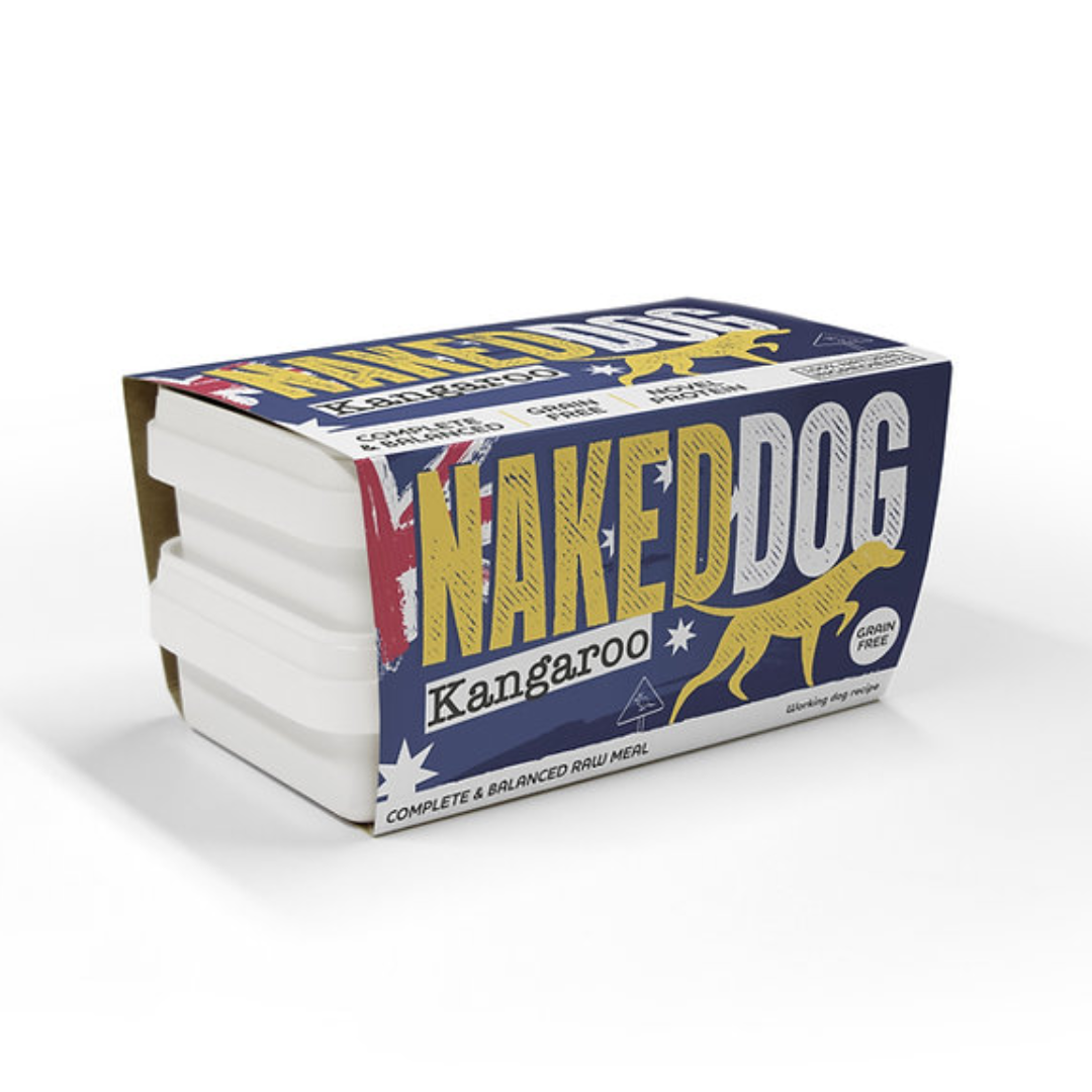 Naked Dog Kangaroo 2x500g Raw Food