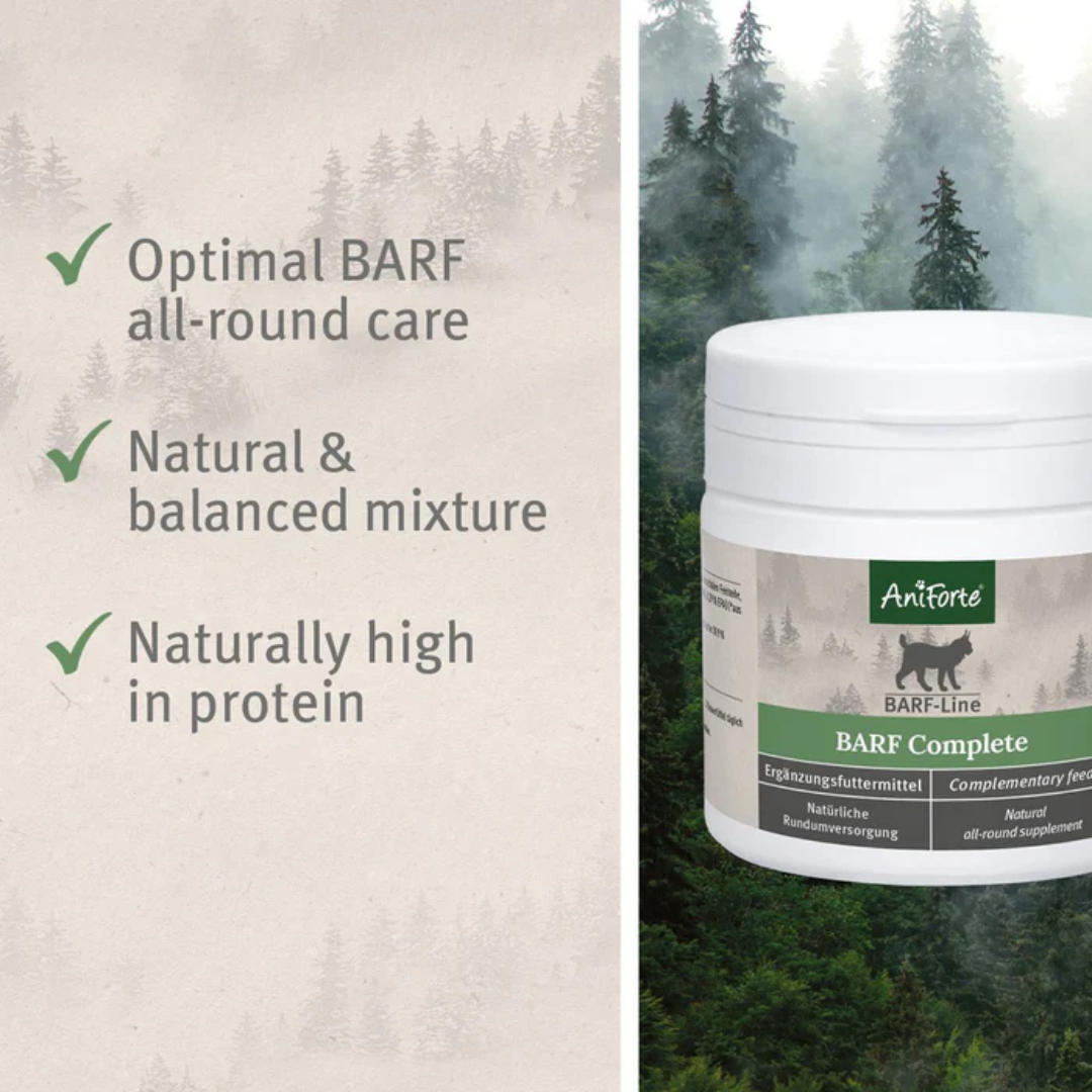 Optimal Barf all round care, natural and balanced mixture, naturally high in protein.