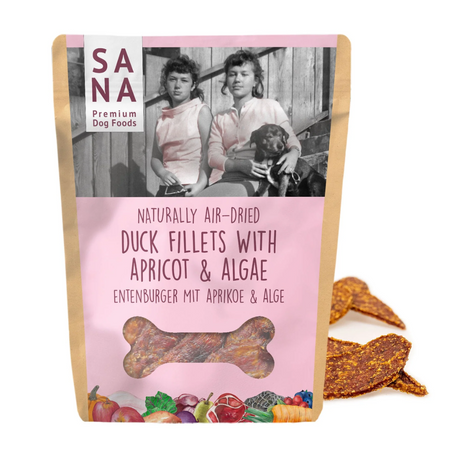 Sana Air Dried Duck Fillets with Apricot and Algae