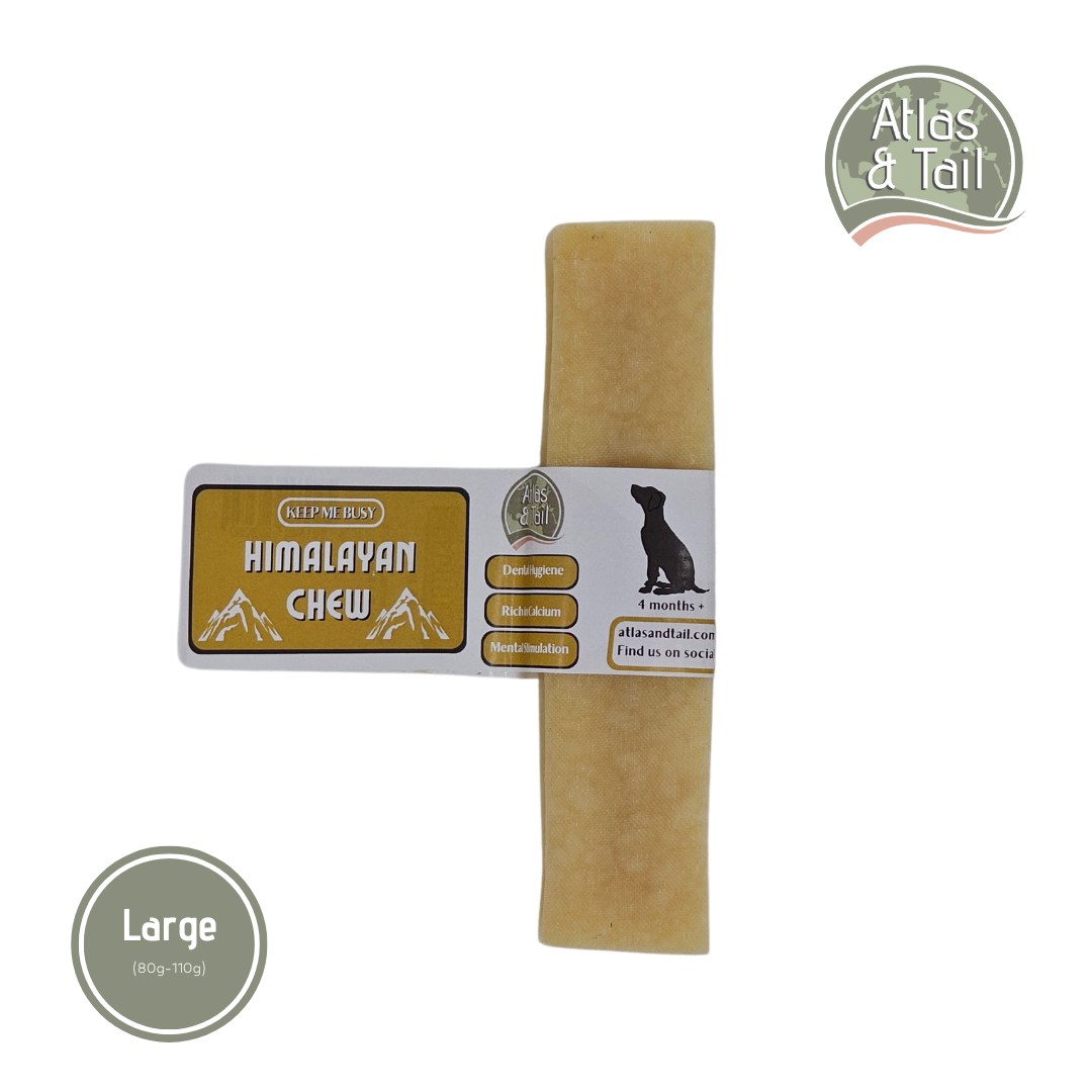 Atlas and Tail Large Himalayan Yak Chew for Dogs