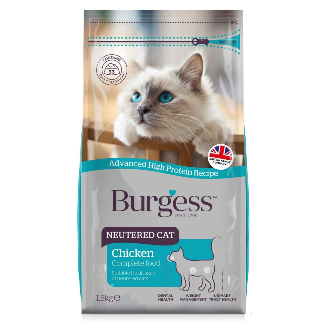 Burgess Neutered Cat Food