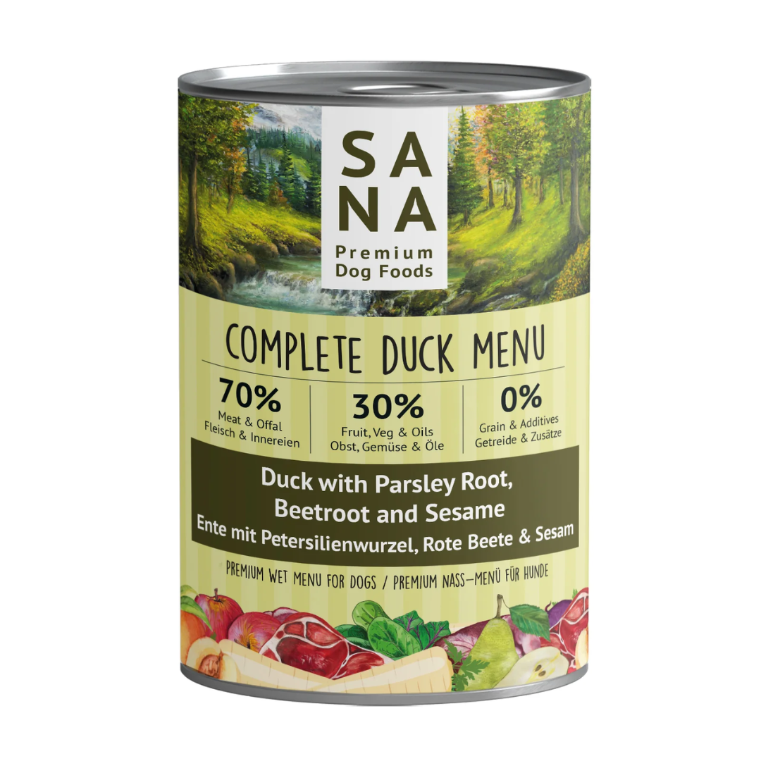 Sana Complete Duck Wet Menu