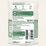 The label from the Aniforte Eggshell powder 250g against a white background