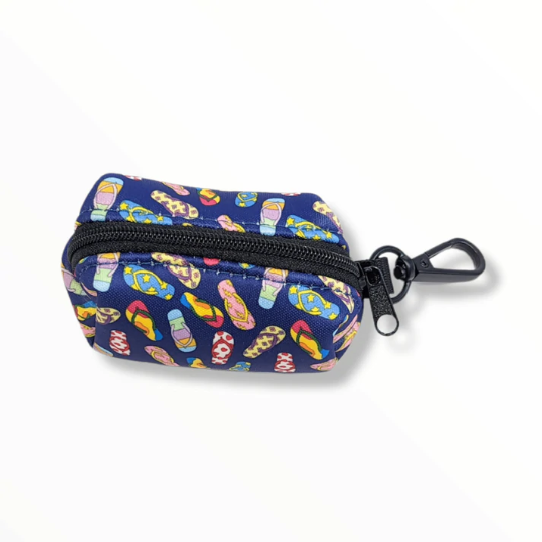 Zelda and Harley Blue Sole Mates Poop Bag Holder