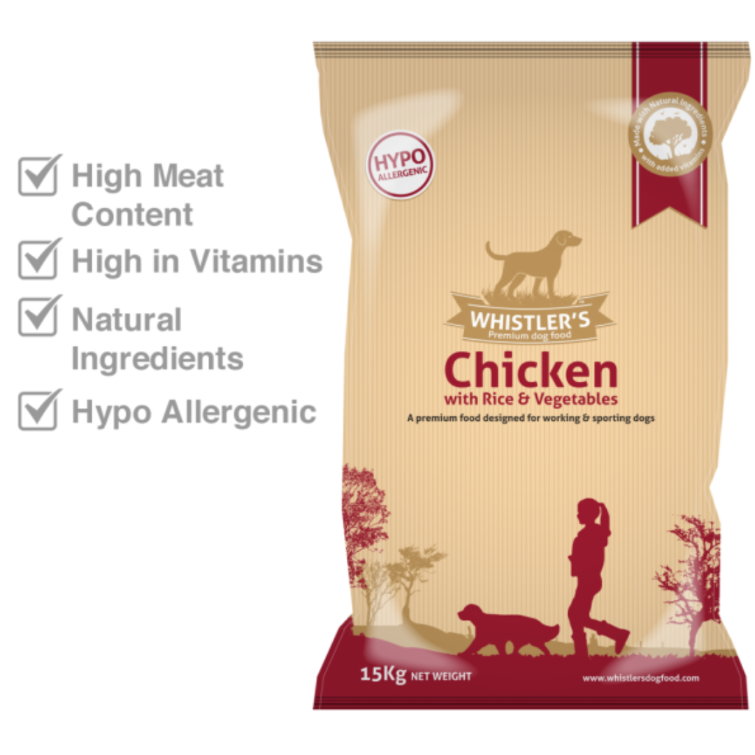 Whistlers Chicken and Rice Dog Food
