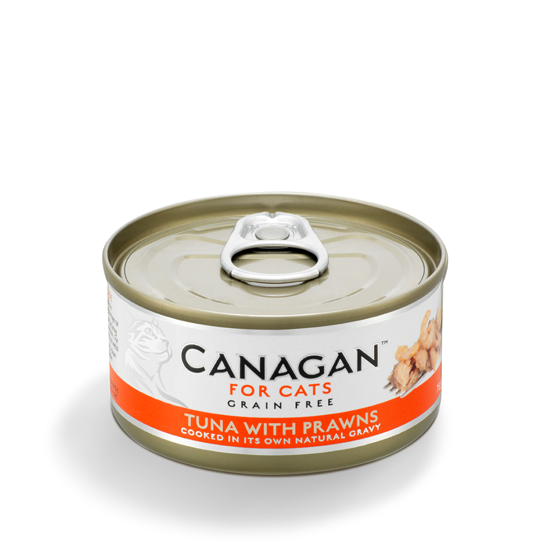 Canagan Tuna with Prawns Cat Food Tin 75g