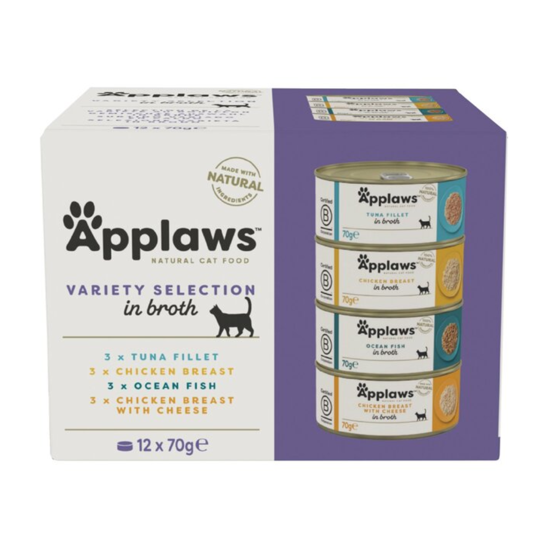 Applaws wet cat food tins Supreme Selection multipack. 