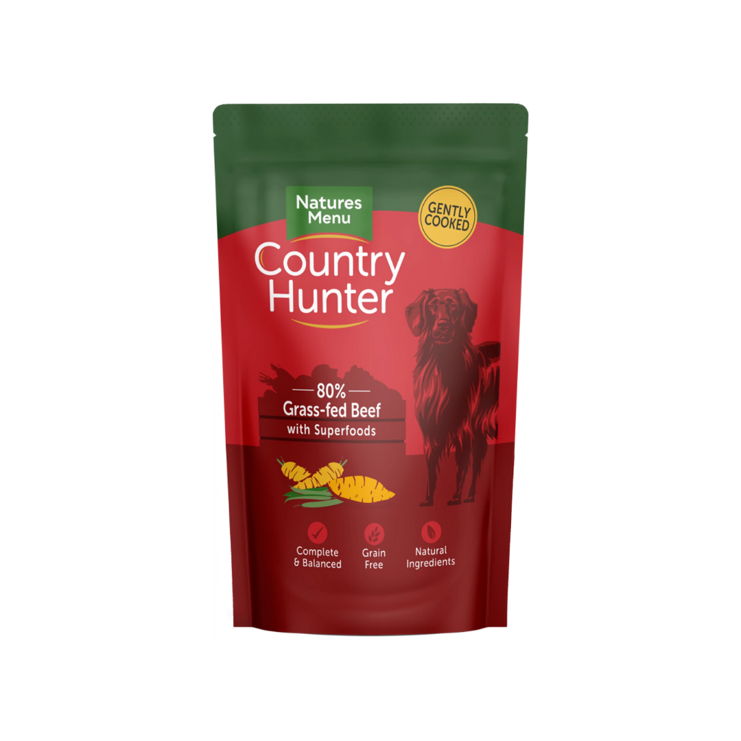 Country Hunter Beef & Superfoods Pouch 150g
