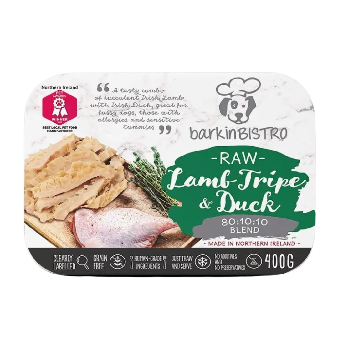 Barkin Bistro Lamb Tripe and Duck