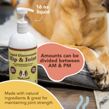 Natural Dog Company Liquid Glucosamine - Hip & Joint