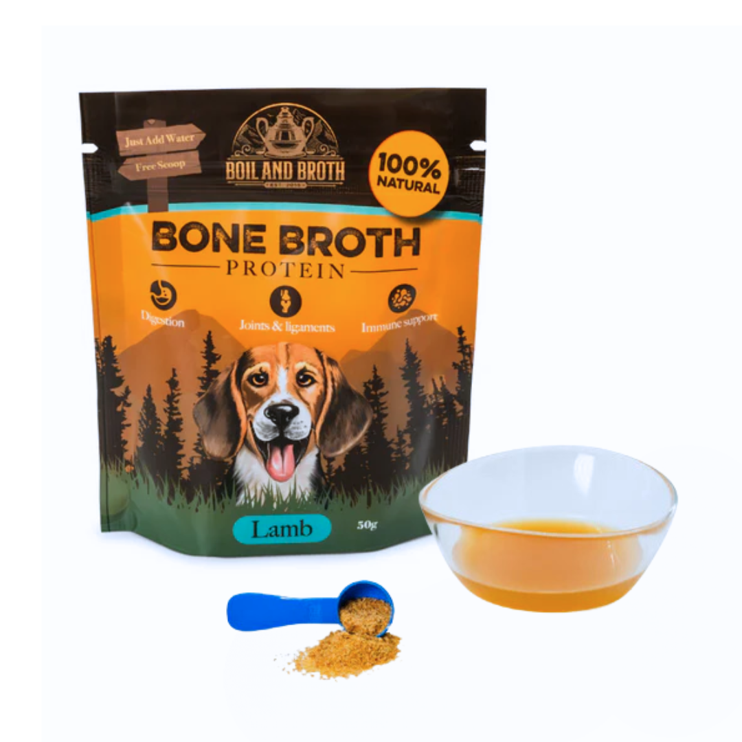 Boil Broth Powdered Bone Broth for Dogs Cats