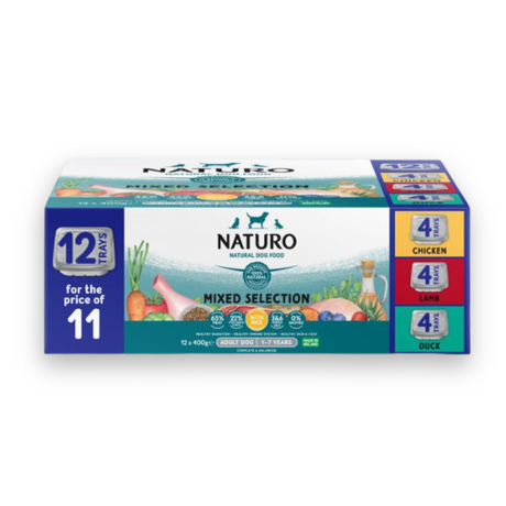 Naturo Mixed Selection Dog Food Multipack