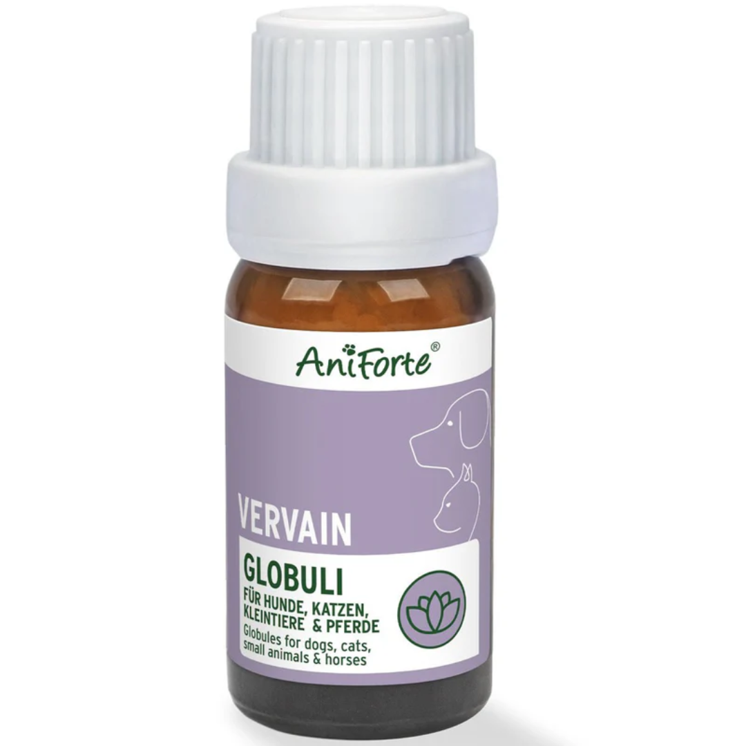 Aniforte Vervain globules against a white background.