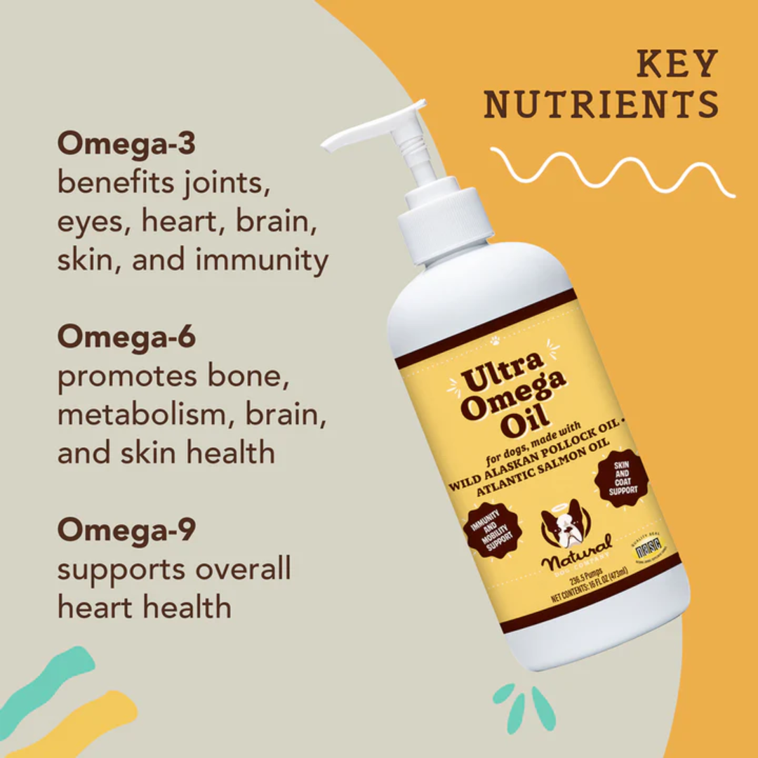Key Nutrients - Omega 3, Omega 6, Omega 9.