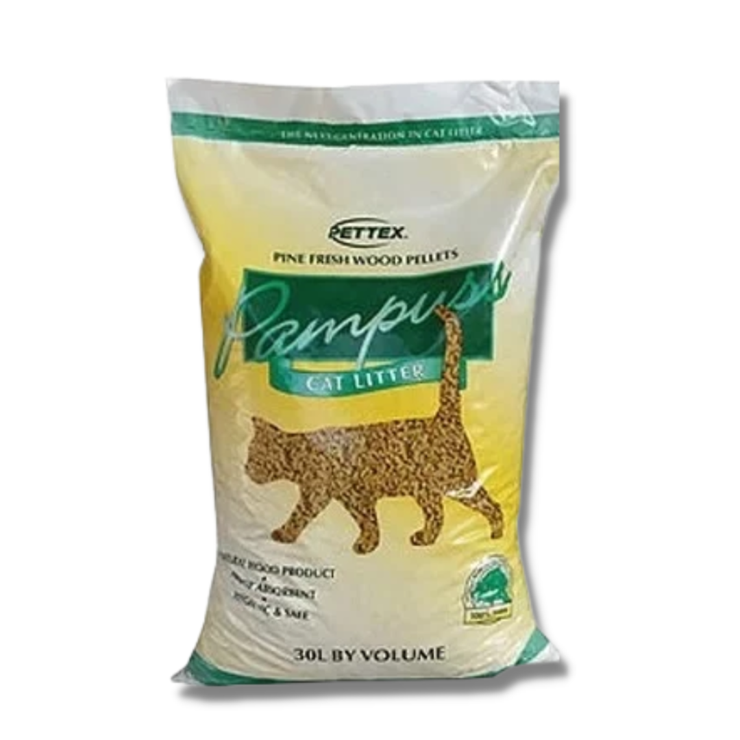 Pampuss Wood Pellet Cat Litter