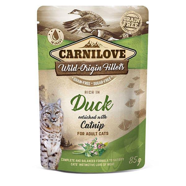 Carnilove Duck with Catnip Cat Pouch