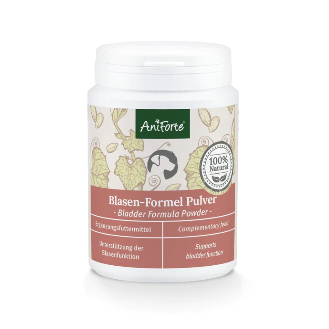 Tub of AniForte Bladder Formula Powder for Dogs