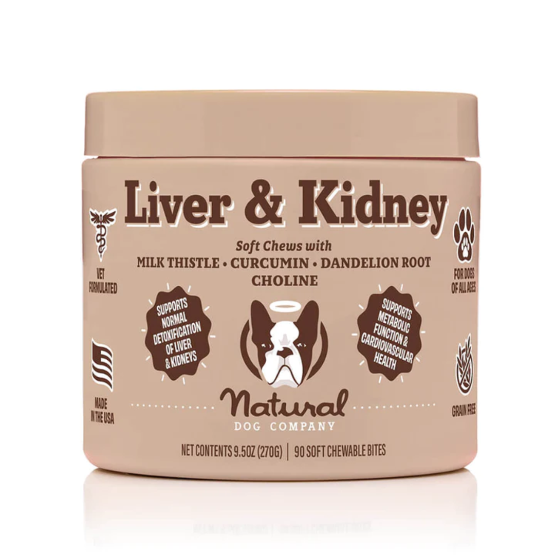 Natural Dog Company Liver & Kidney Chews