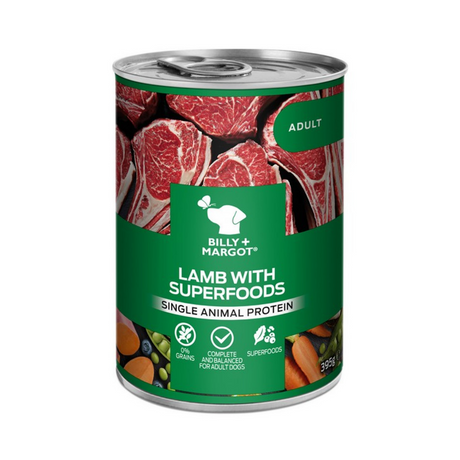 Tin of Billy & Margot Lamb with Superfoods