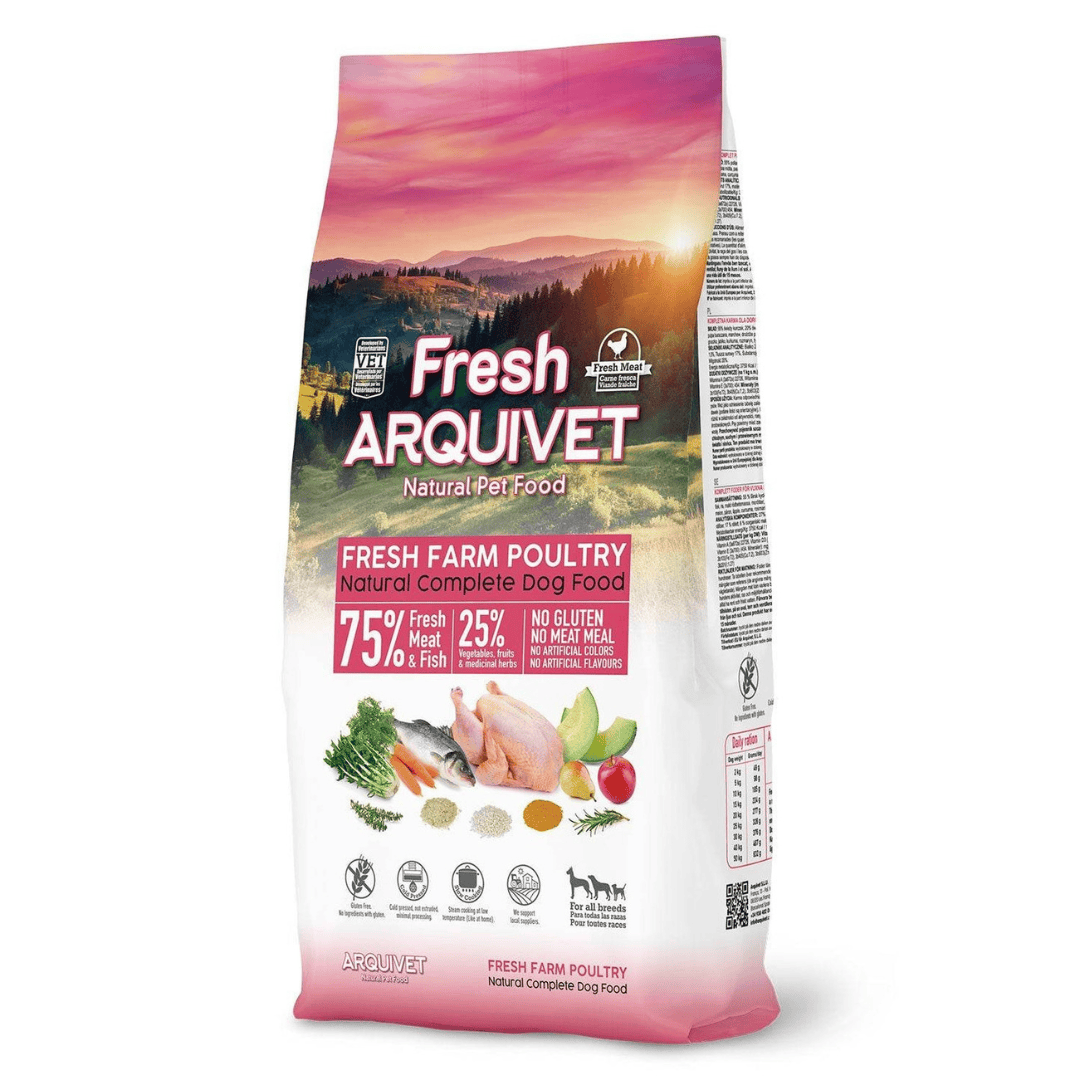 Arquivet Fresh Farm Poultry - Semi Moist Cold Pressed Dog Food