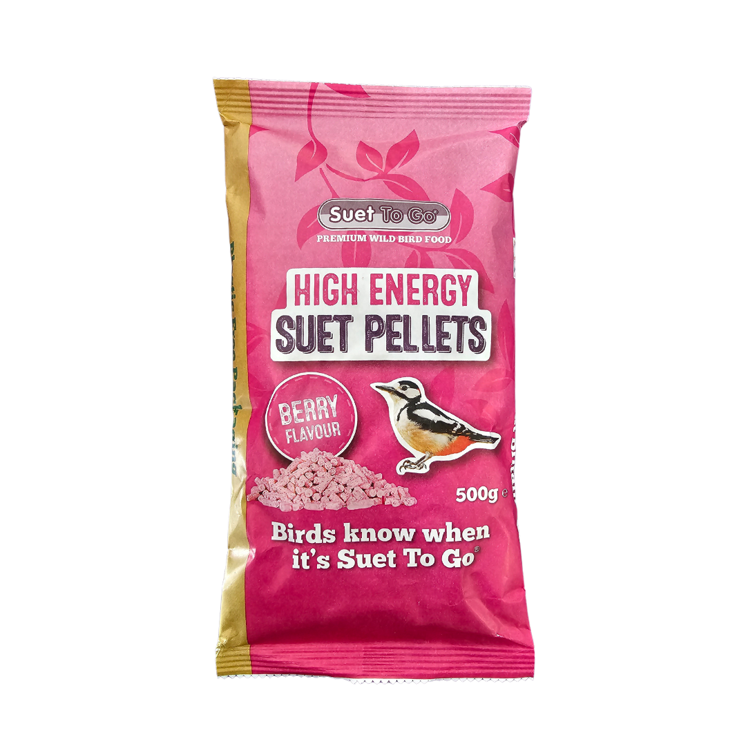 Suet Pellets To Go Berry Flavour 500g