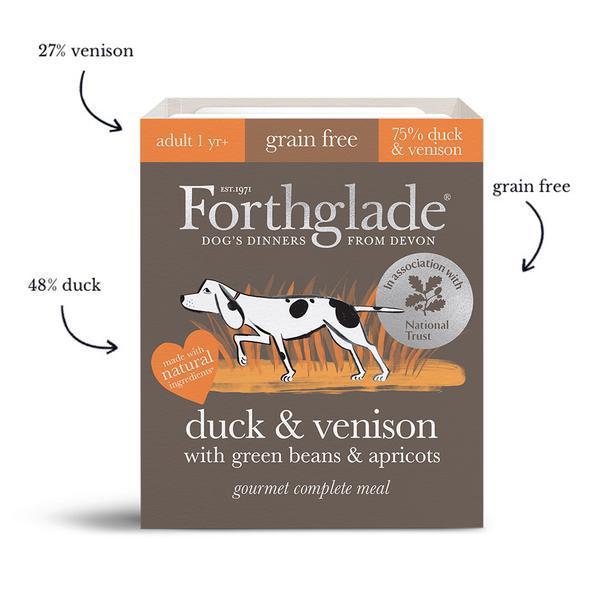 Forthglade Grain Free Gourmet Duck & Venison