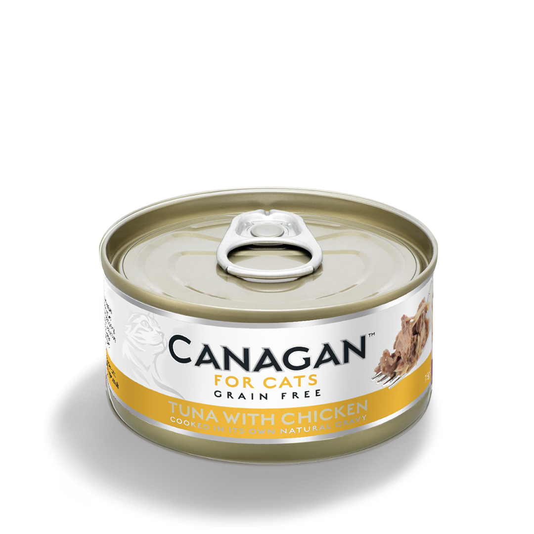 Canagan Tuna with Chicken Cat Tin 75g