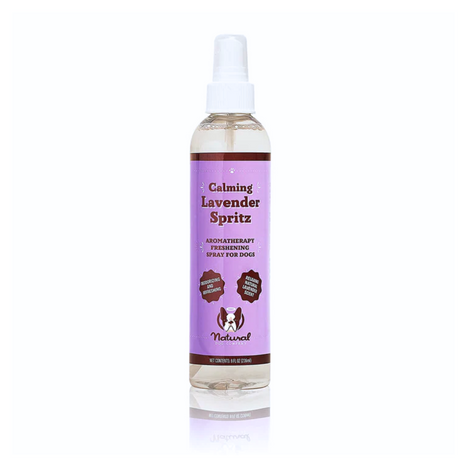 Bottle of Natural Dog Company Calming Lavender Spritz